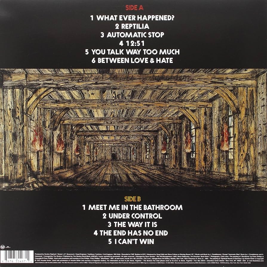 【UKオリジナル盤】The Strokes – Room On Fire LP Room On Fire [VINYL]: Amazon.co.uk: CDs & Vinyl